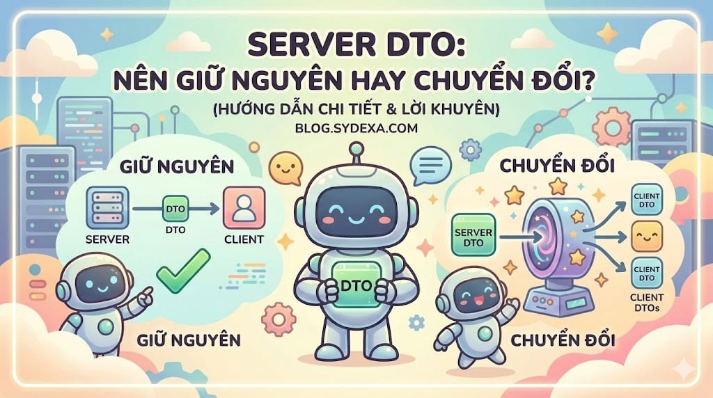 Server DTO: Nên giữ nguyên hay chuyển đổi?